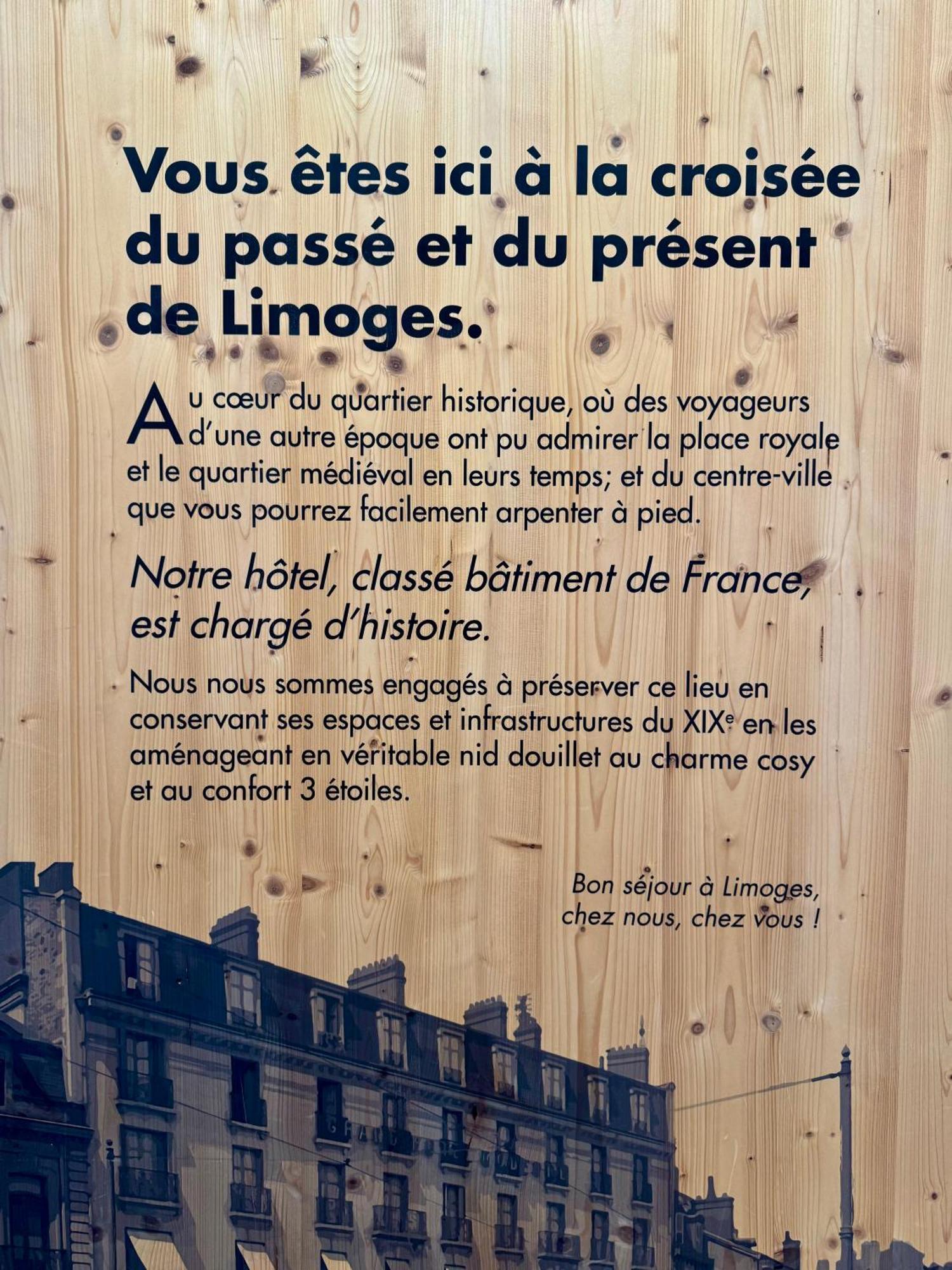 Ibis Limoges Centre Hotell Exteriör bild