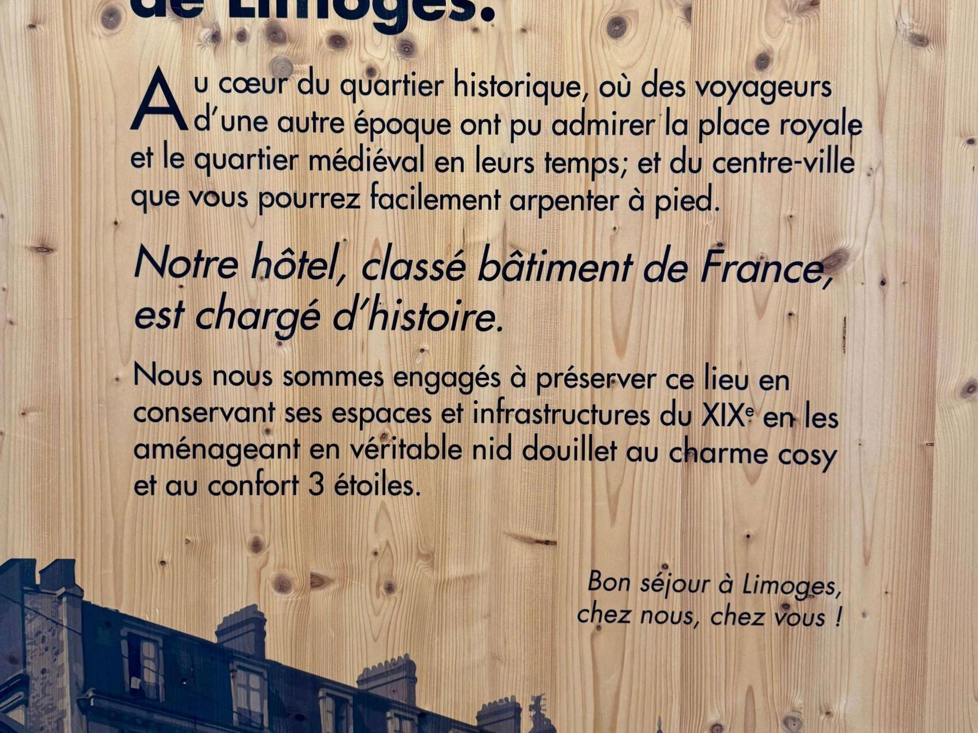 Ibis Limoges Centre Hotell Exteriör bild